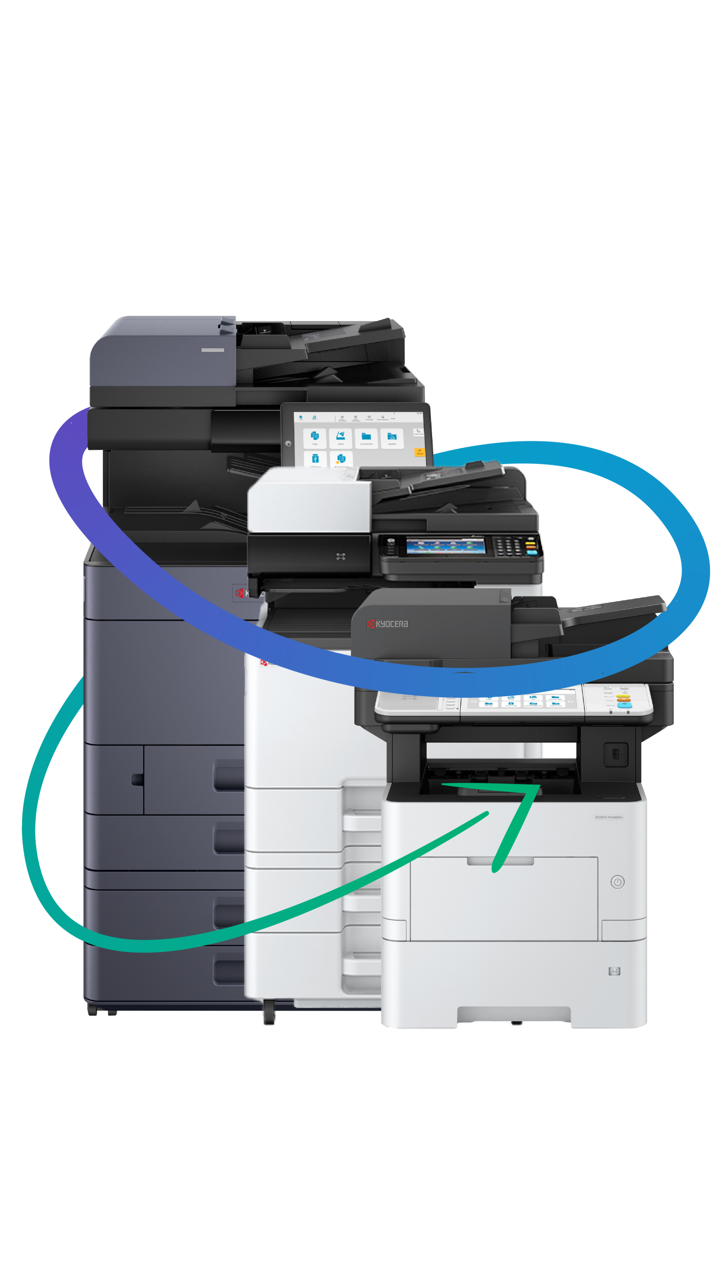 Kyocera copiers and multifunction printers
