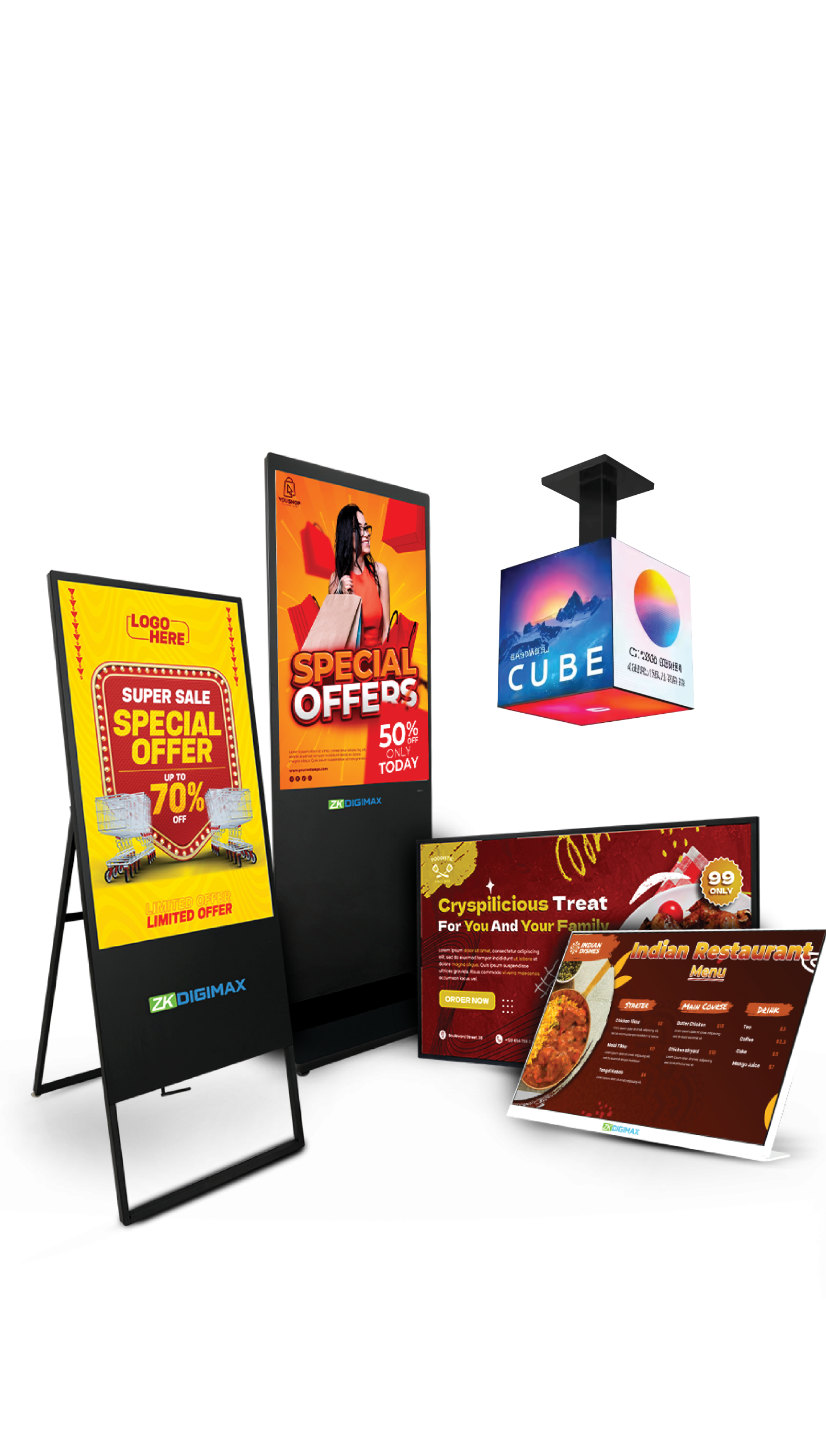 ZKDIGIMAX digital signage and LED displays